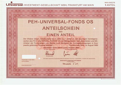 Universal-INVESTMENT-GESELLSCHAFT MBH