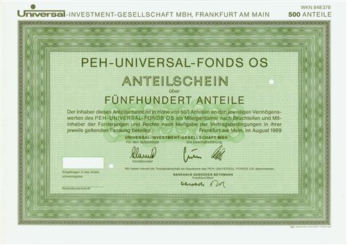 Universal-INVESTMENT-GESELLSCHAFT MBH