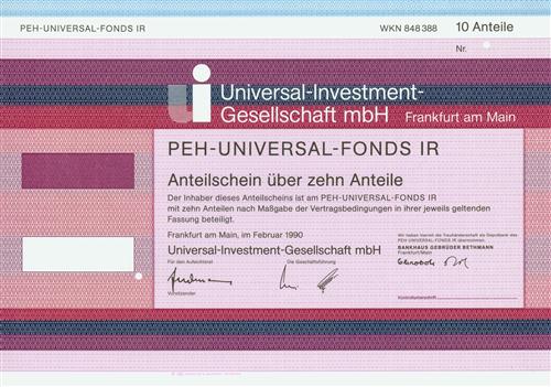 Universal-INVESTMENT-GESELLSCHAFT MBH