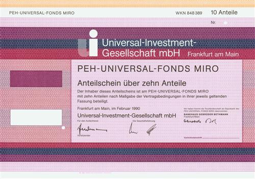 Universal-INVESTMENT-GESELLSCHAFT MBH