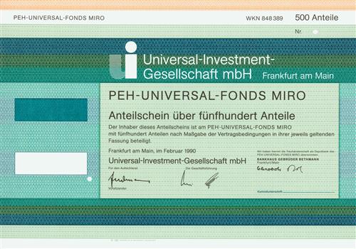 Universal-INVESTMENT-GESELLSCHAFT MBH