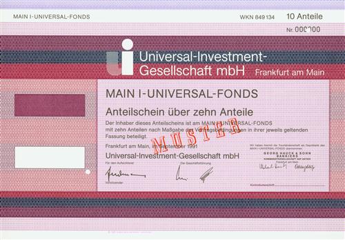 Universal-INVESTMENT-GESELLSCHAFT MBH