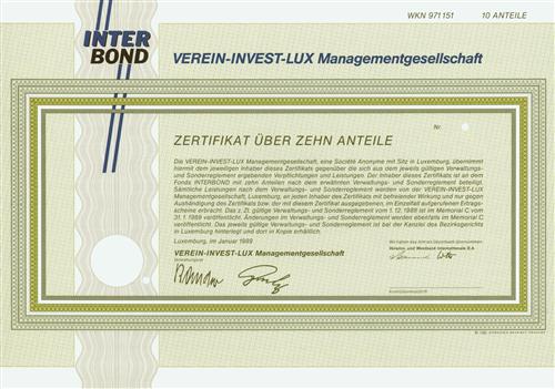 VEREIN-INVEST-LUX Managementgesellschaft S.A.