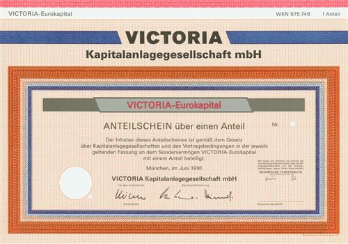 VICTORIA Kapitalanlagegesellschaft mbH