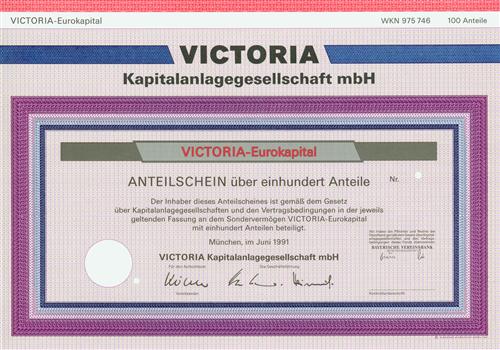 VICTORIA Kapitalanlagegesellschaft mbH