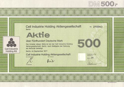 Cell Industrie Holding AG