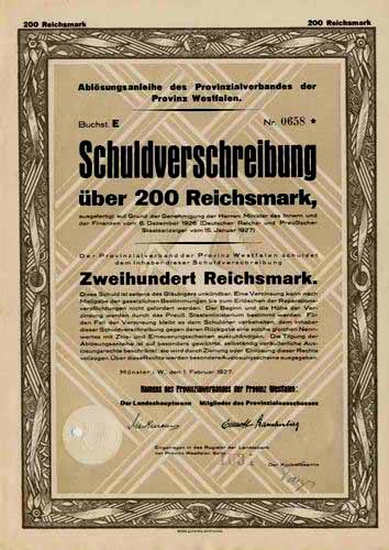 Provinzialverband der Provinz Westfalen