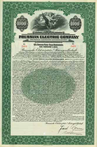 Preussische Elektrizitäts-AG (Prussian Electric Company)