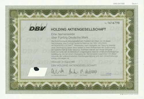 DBV Holding