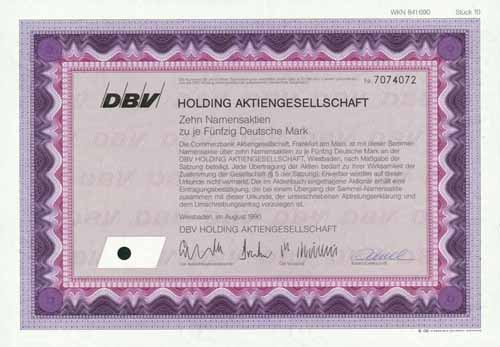 DBV Holding