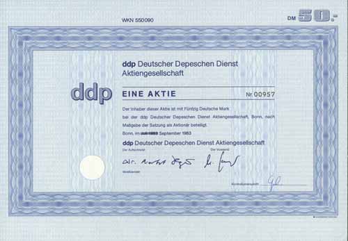 ddp Deutscher Depeschen Dienst