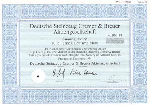 Deutsche Steinzeug Cremer & Breuer