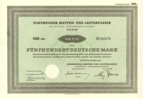Dortmunder Matten- und Läuferfabrik