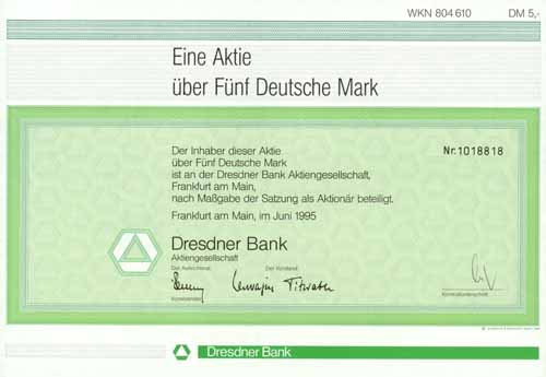 Dresdner Bank