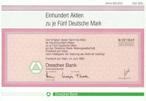 Dresdner Bank