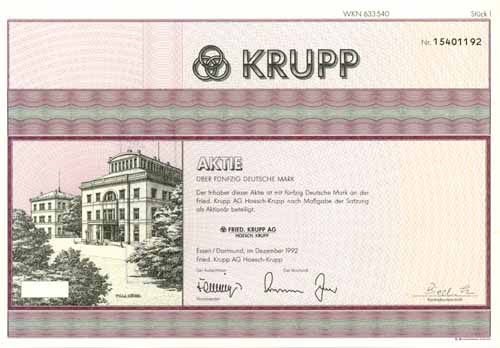 Friedr. Krupp Hoesch-Krupp