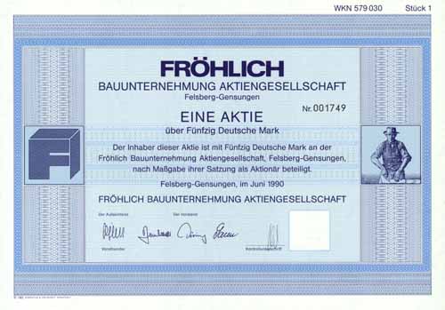 Fröhlich Bauunternehmung