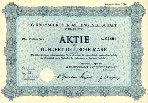 G. Kromschröder