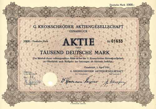 G. Kromschröder
