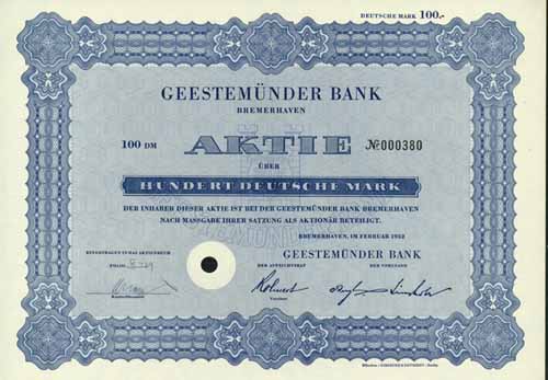 Geestemünder Bank
