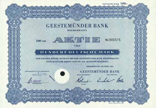 Geestemünder Bank