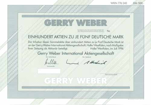 Gerry Weber