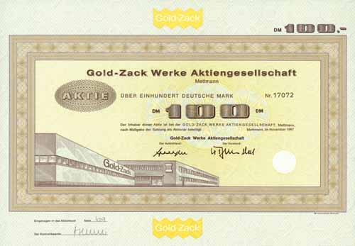 Gold-Zack Werke
