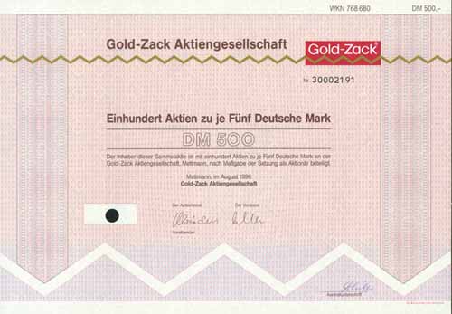 Gold-Zack Werke