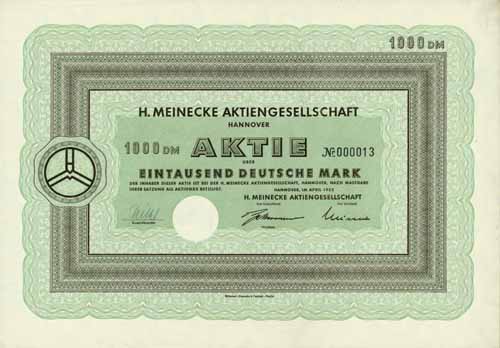 H. Meinecke