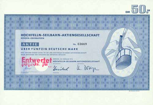 Hochfelln-Seilbahn