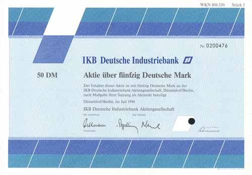 IKB Deutsche Industriebank