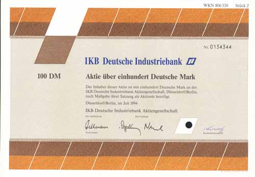IKB Deutsche Industriebank