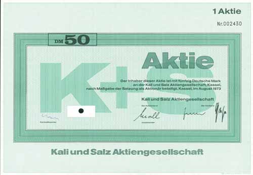 Kali und Salz