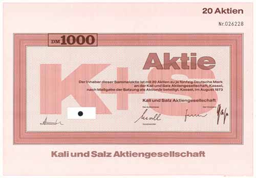 Kali und Salz
