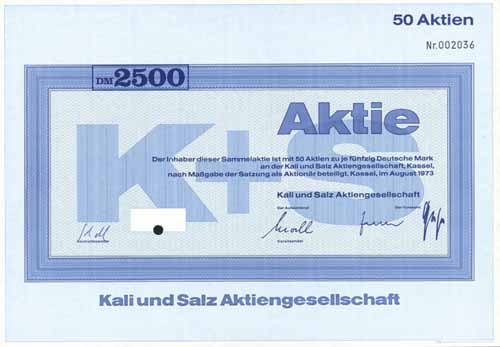 Kali und Salz