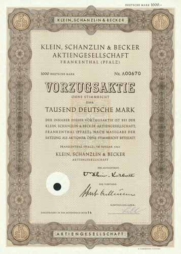 Klein, Schanzlin & Becker