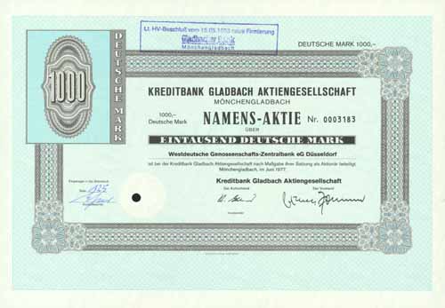 Kreditbank Gladbach