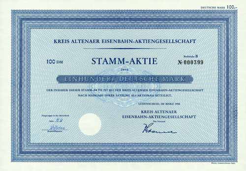 Kreis Altenaer Eisenbahn-AG