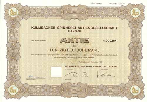 Kulmbacher Spinnerei