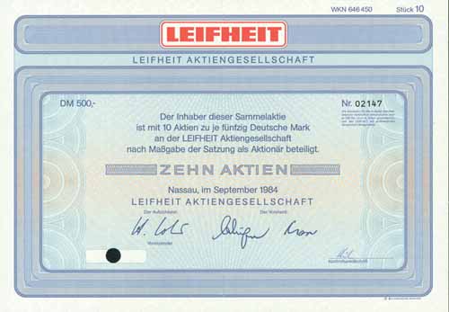 Leifheit