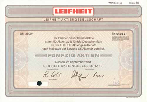 Leifheit