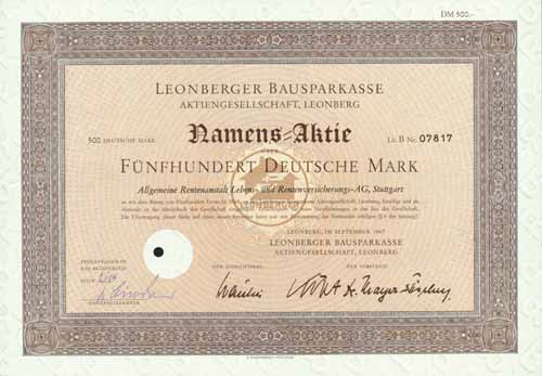 Leonberger Bausparkasse