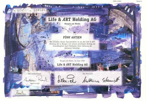 Life & ART Holding