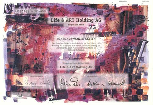 Life & ART Holding