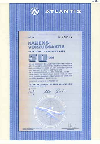 Luftverkehrsunternehmen Atlantis
