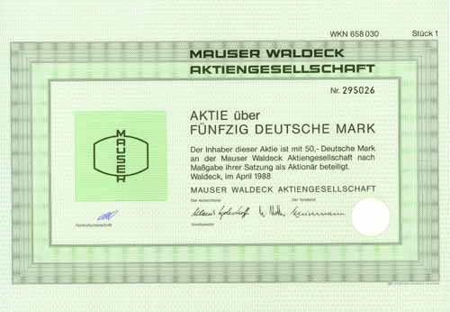 Mauser Waldeck