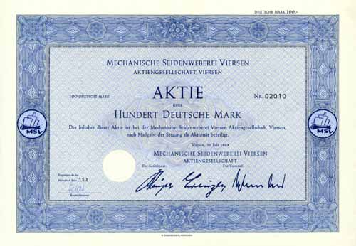Mechanische Seidenweberei Viersen