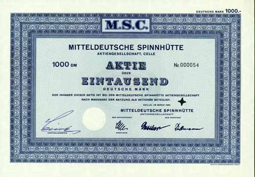 Mitteldeutsche Spinnhütte