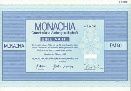 Monachia Grundstücks-AG