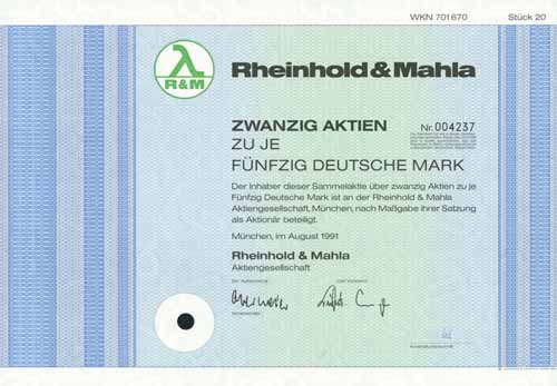 Rheinhold & Mahla